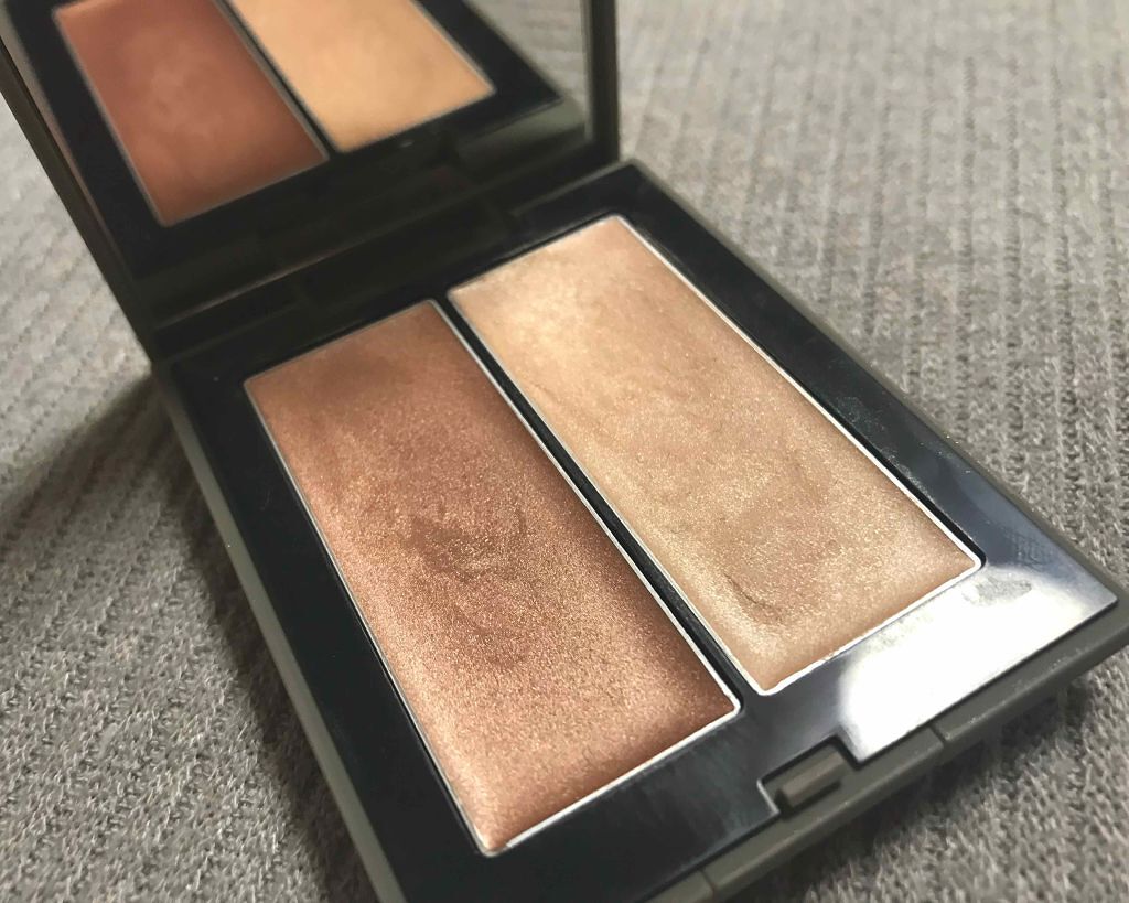 THREE シマリング グロー デュオ/THREE/クリームハイライトを使ったクチコミ(2枚目)