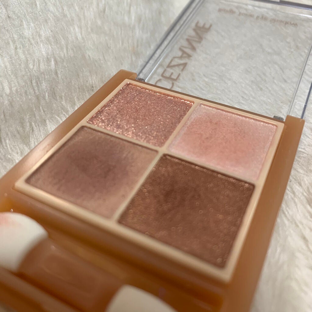 ベージュトーンアイシャドウ/CEZANNE/アイシャドウパレットを使ったクチコミ(3枚目)