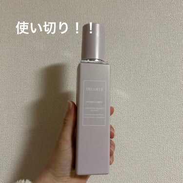 イドラクラリティ　コンディショニング トリートメント ソフナー/DECORTÉ/乳液を使ったクチコミ（1枚目）