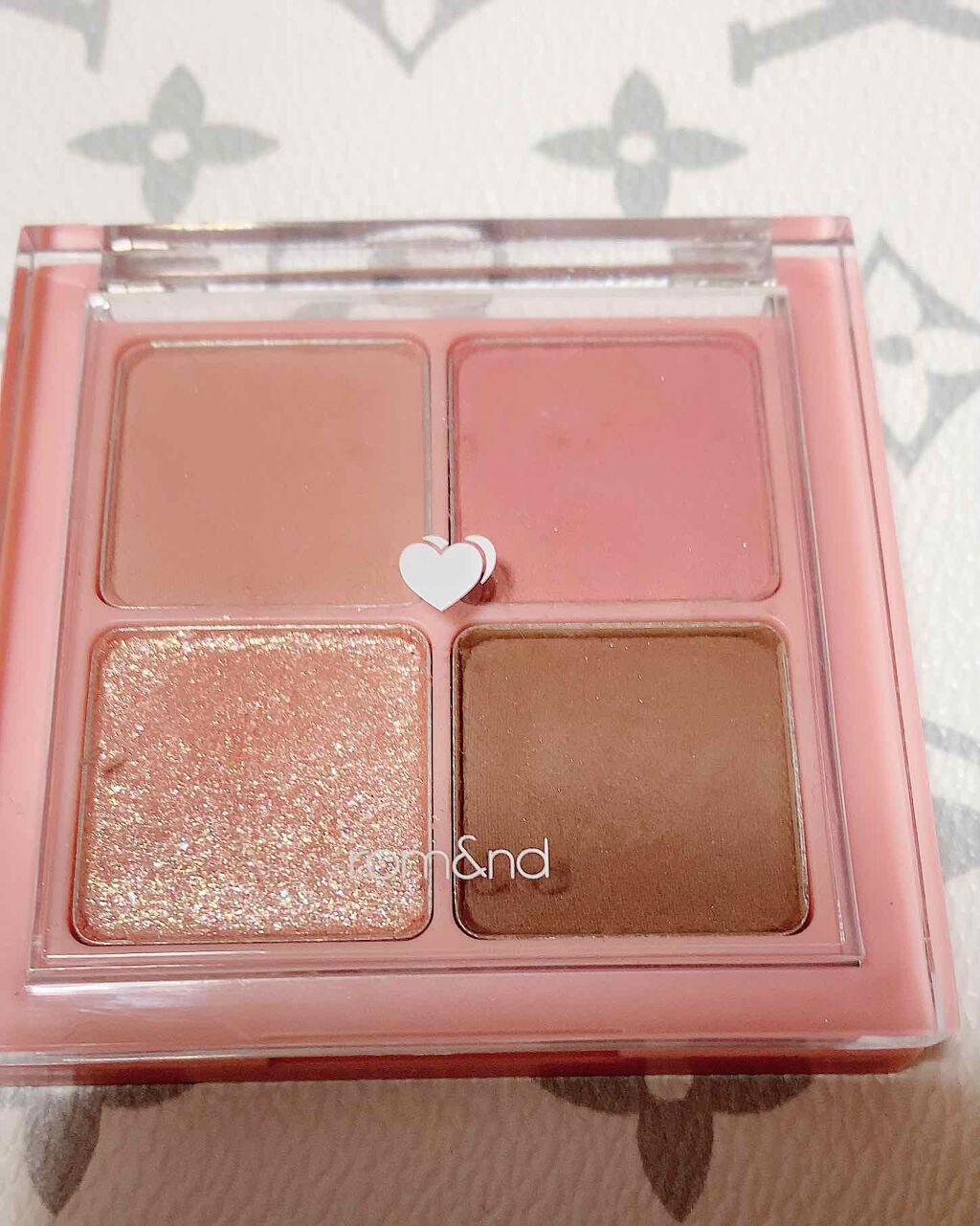 ベターザンアイズ/rom&nd/アイシャドウパレットを使ったクチコミ（1枚目）