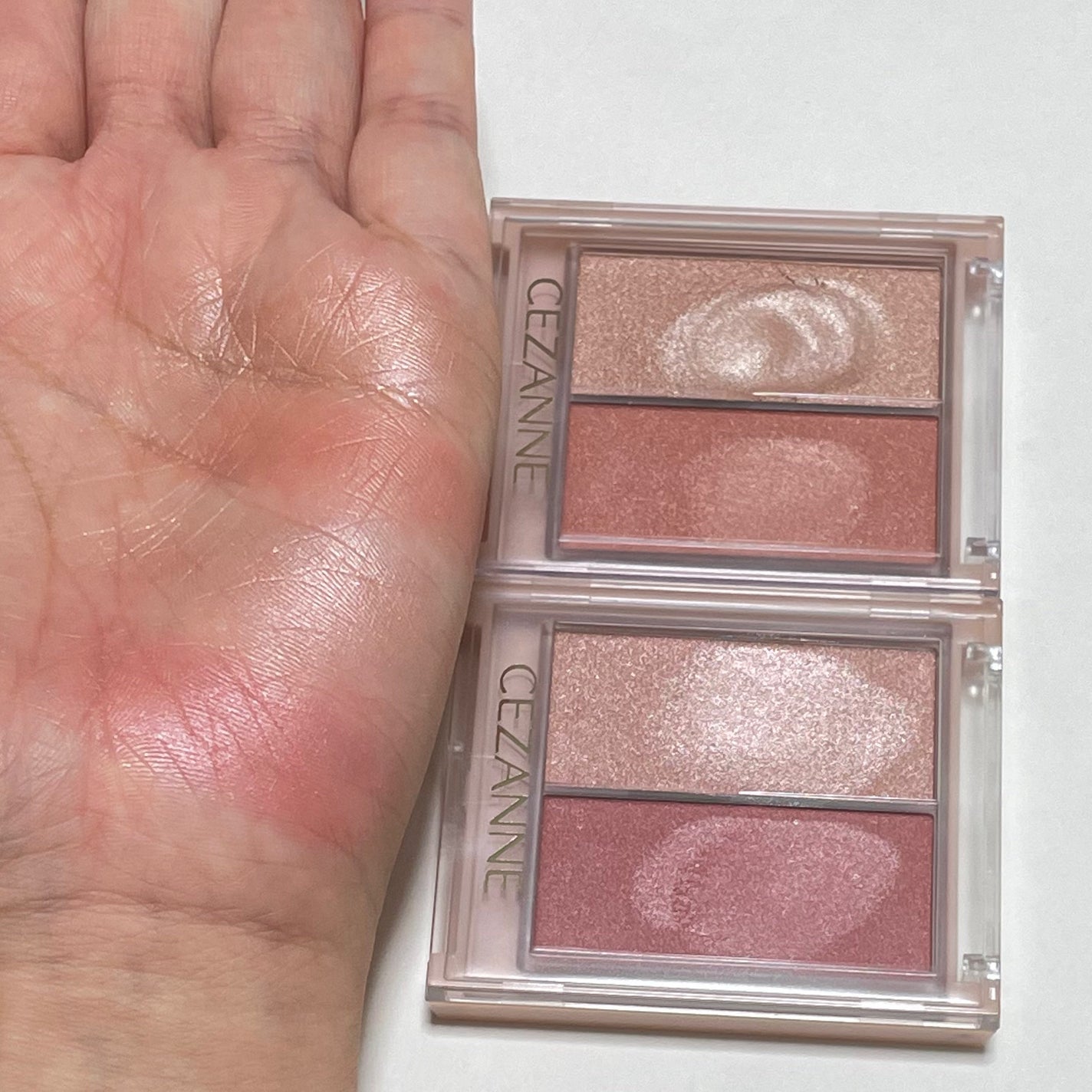 フェイスグロウカラー/CEZANNE/クリームハイライトを使ったクチコミ(3枚目)