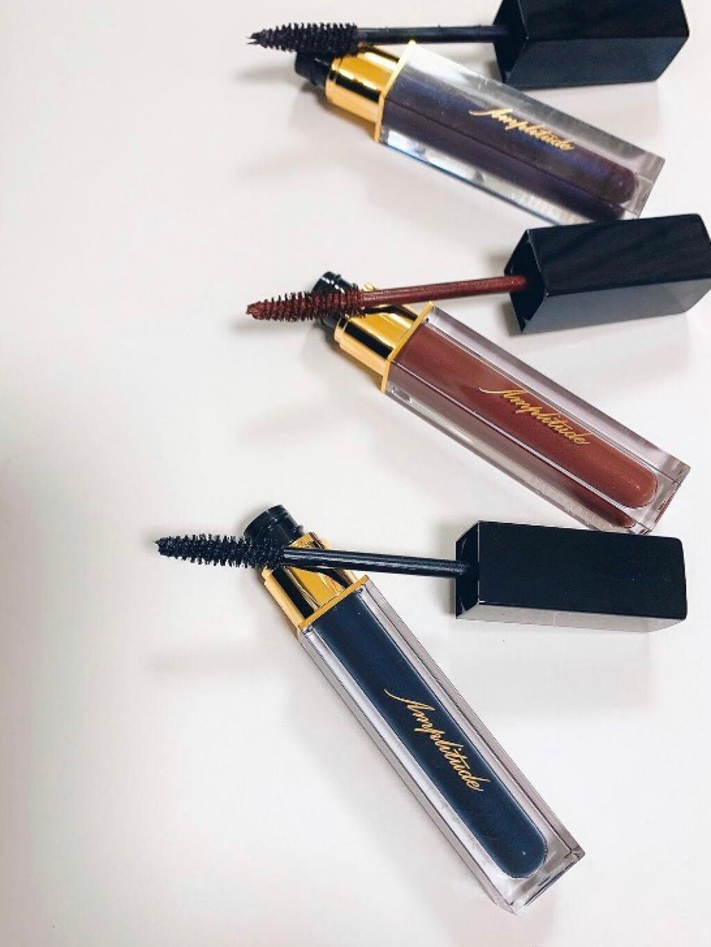 エクストラボリューム カラーマスカラ/Amplitude/マスカラを使ったクチコミ(4枚目)