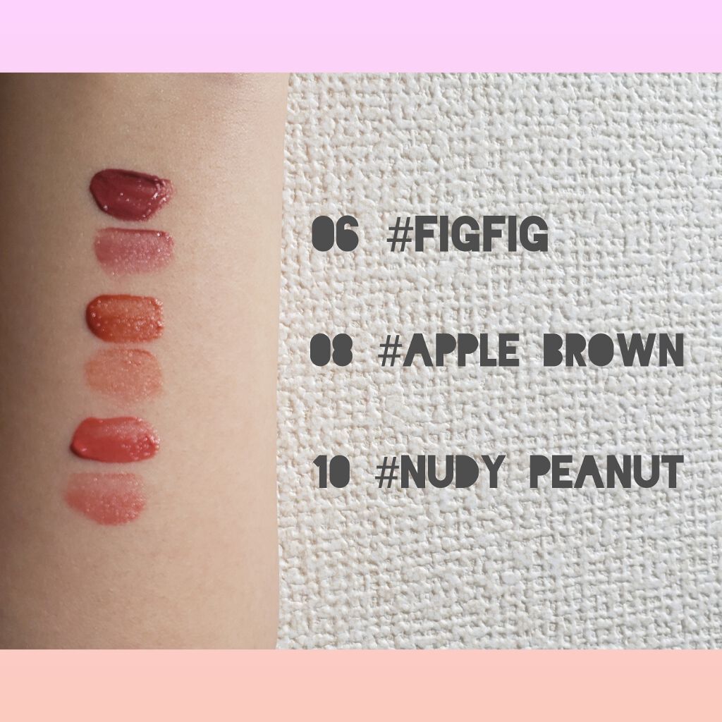 ジューシーラスティングティント/rom&nd/リップティントを使ったクチコミ（2枚目）