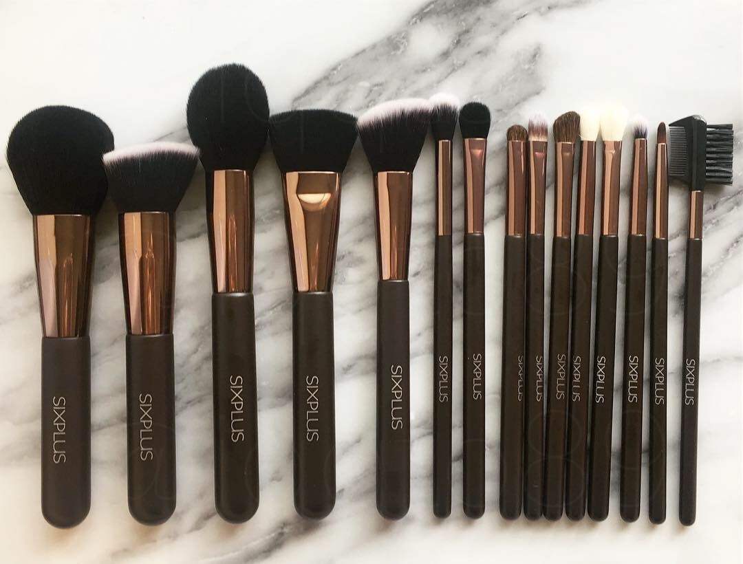 15本メイクブラシセット/SIXPLUS/メイクブラシを使ったクチコミ（1枚目）