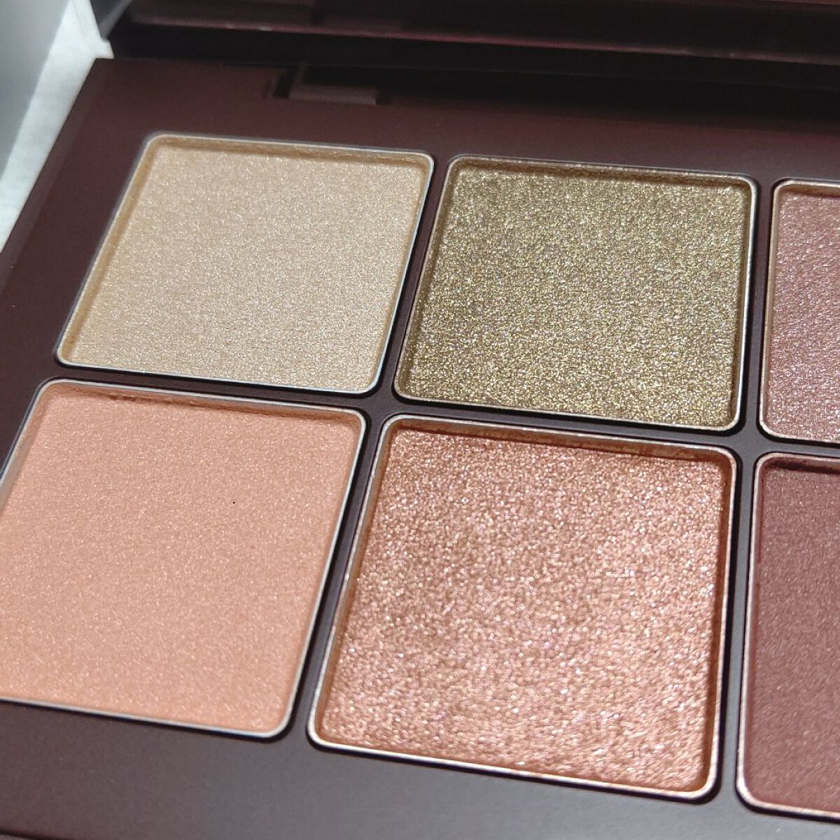 ウォーム メモリーズ アイシャドウパレット/RMK/アイシャドウパレットを使ったクチコミ（3枚目）
