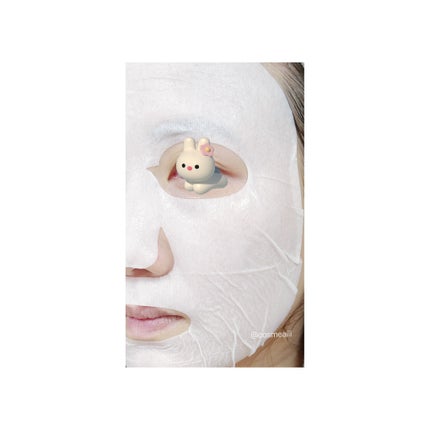 ガムシートマスク コラーゲン※10ミルク※11ステッカー/Abib /シートマスク・パックを使ったクチコミ(4枚目)