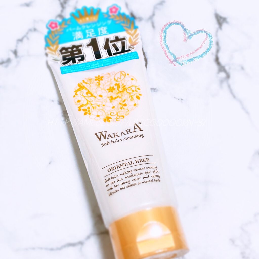 和から やわらかバームクレンジング/WAKARA (和から)/クレンジングバームを使ったクチコミ（1枚目）