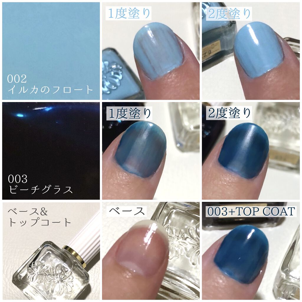 ベース ＆ トップコート/PAUL & JOE BEAUTE/ネイルトップコートを使ったクチコミ（2枚目）