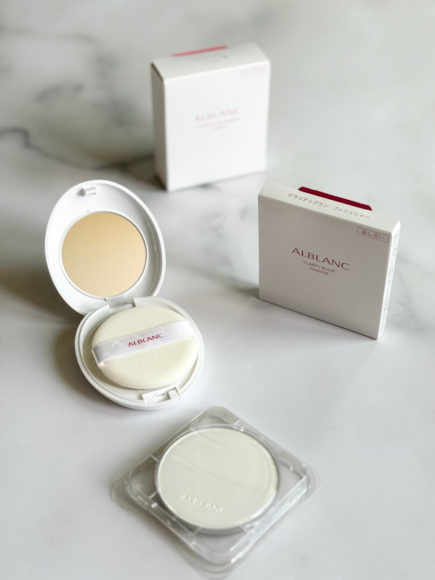 クラリティブラン フィニッシャー/ALBLANC/プレストパウダーを使ったクチコミ(2枚目)