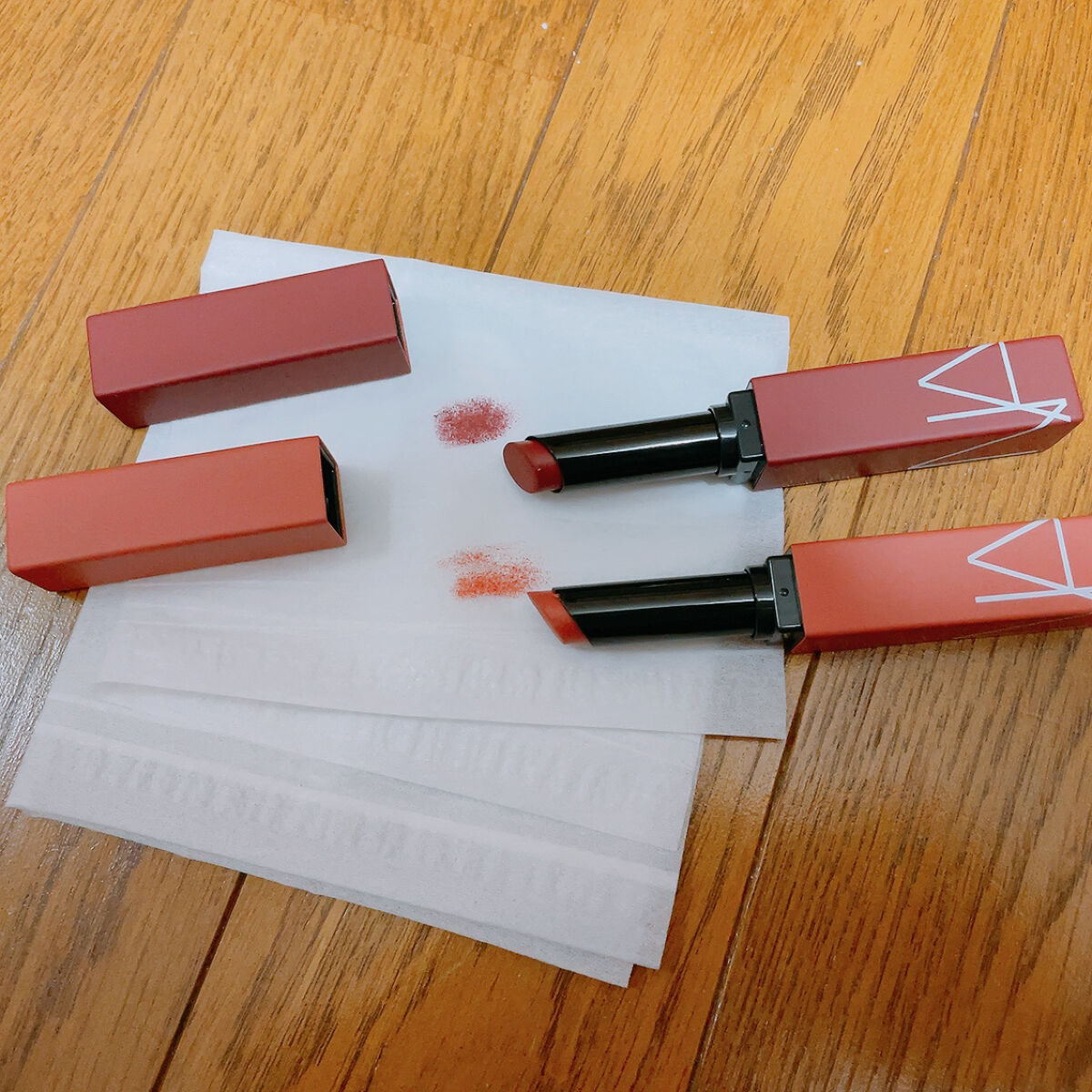 パワーマット リップスティック/NARS/口紅を使ったクチコミ（2枚目）