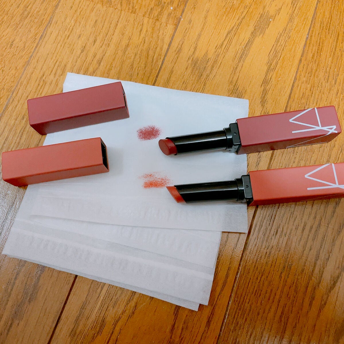 パワーマット リップスティック/NARS/口紅を使ったクチコミ(2枚目)