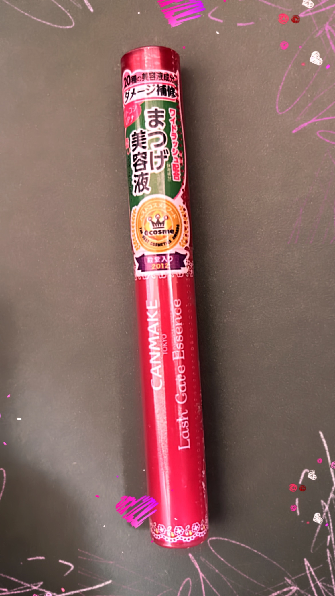 ラッシュケアエッセンス/キャンメイク/まつげ美容液を使ったクチコミ（1枚目）