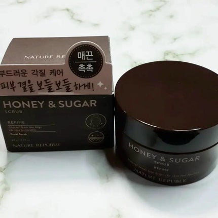 ナチュラルメイドハニーアンドシュガースクラブ/ネイチャーリパブリック/その他スキンケアを使ったクチコミ(1枚目)