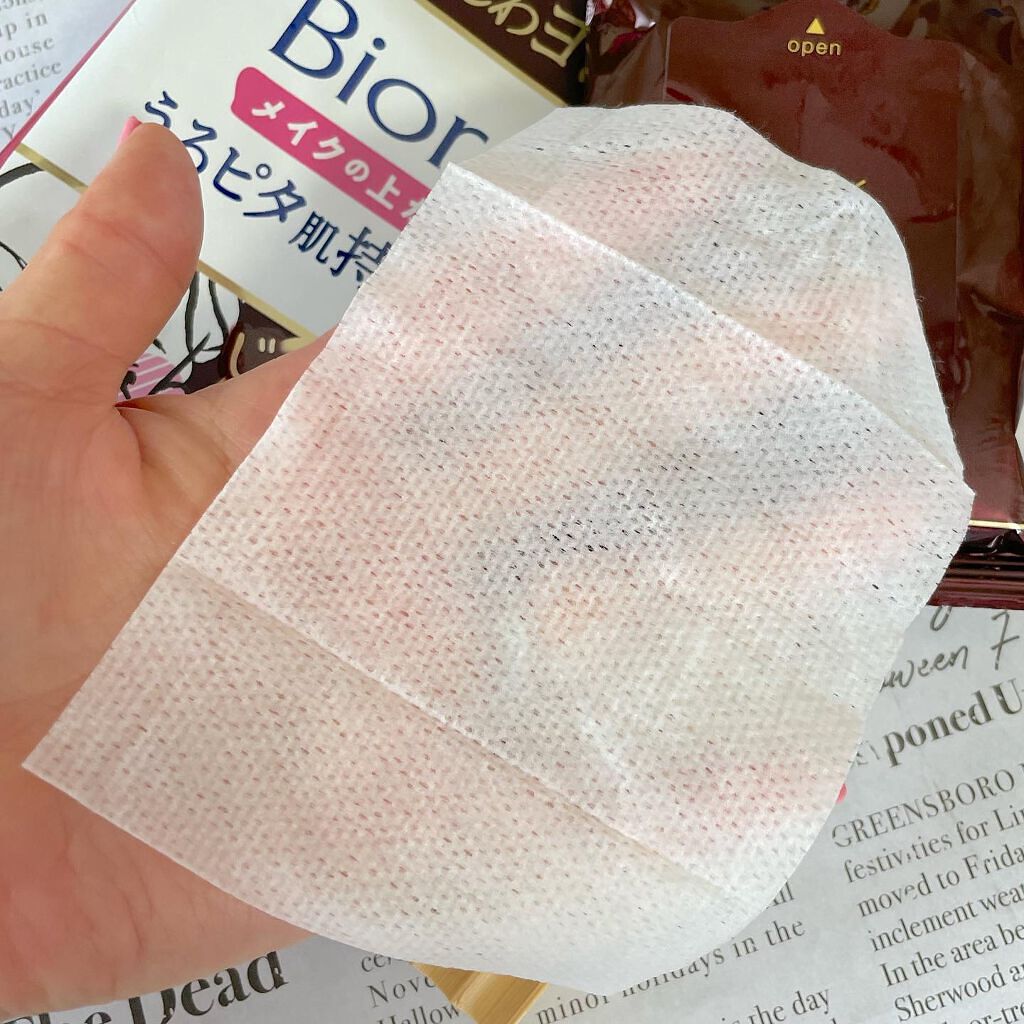 ビオレ メイク持続シート さらマット肌/ビオレ/フェイスシートを使ったクチコミ（3枚目）