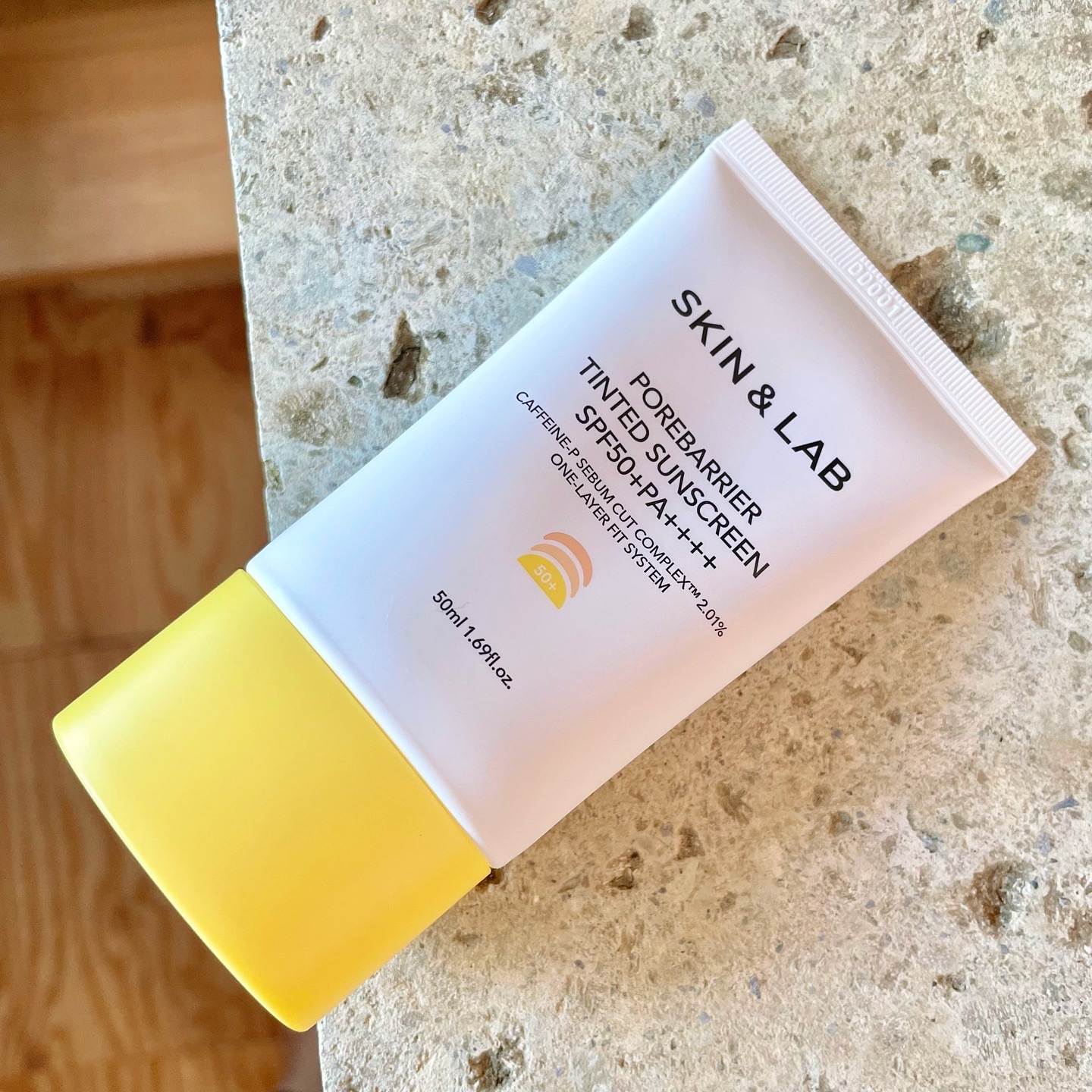 ポアバリア ティンテッドサンスクリーン/SKIN&LAB/日焼け止めクリームを使ったクチコミ（1枚目）