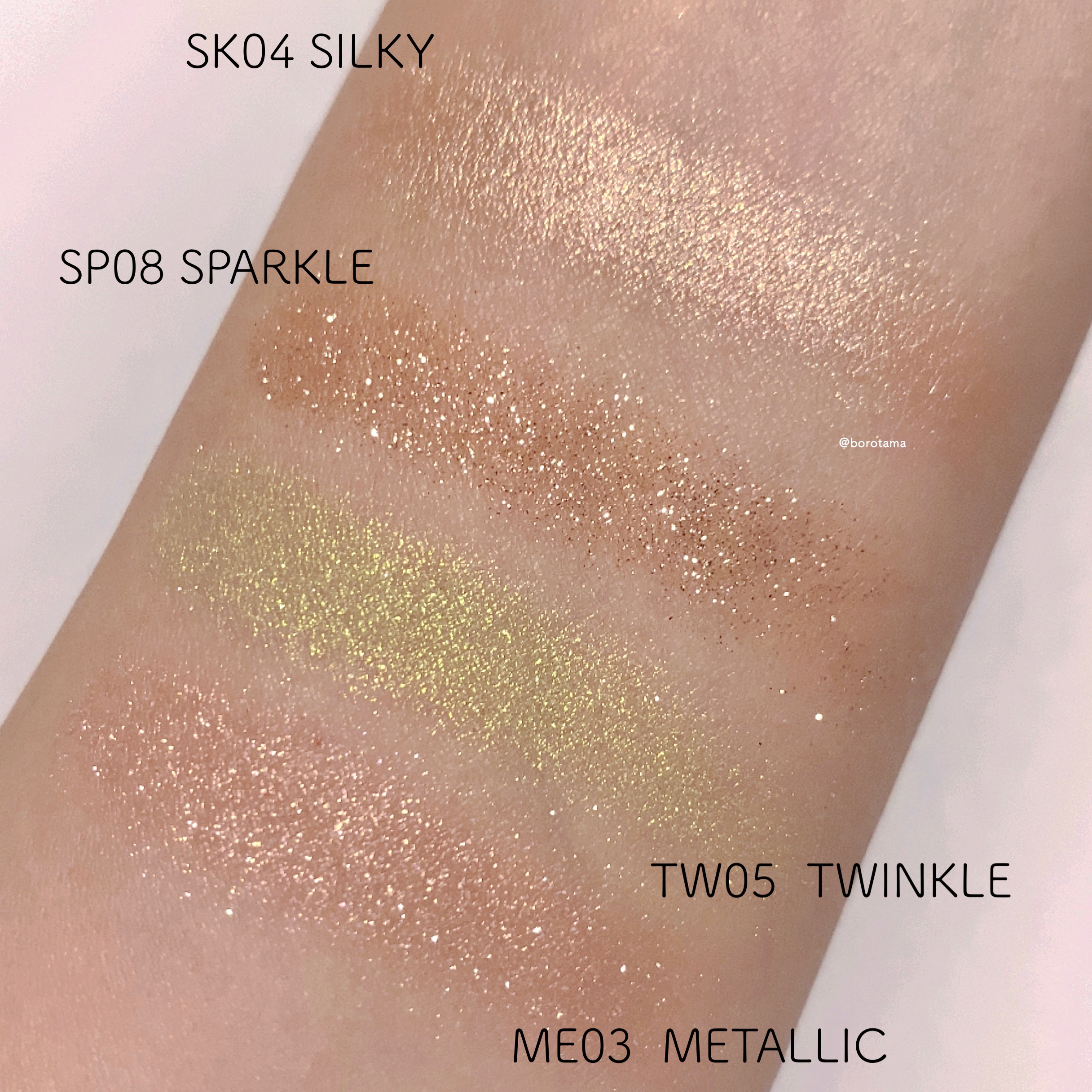 マルチカラーバリエーション メタリック ME03/チャコット・コスメティクス/単色アイシャドウを使ったクチコミ（3枚目）