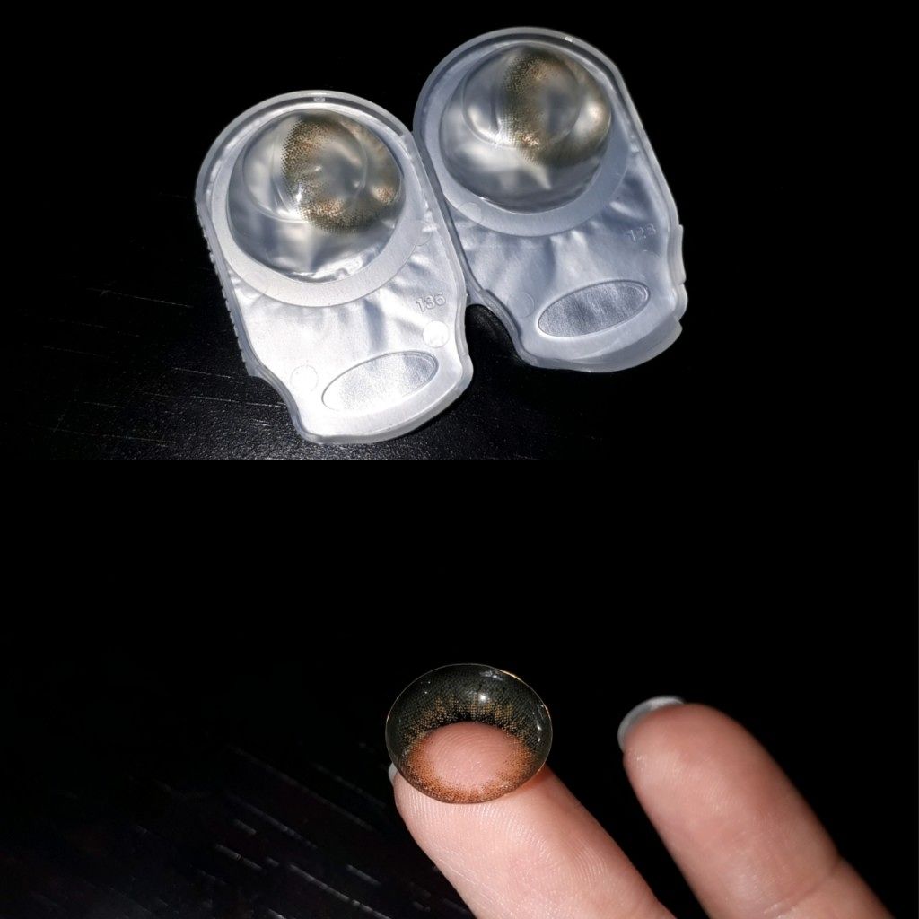 エバーカラーワンデーナチュラル モイストレーベルUV/エバーカラー/ワンデー(1DAY)カラコンを使ったクチコミ(4枚目)