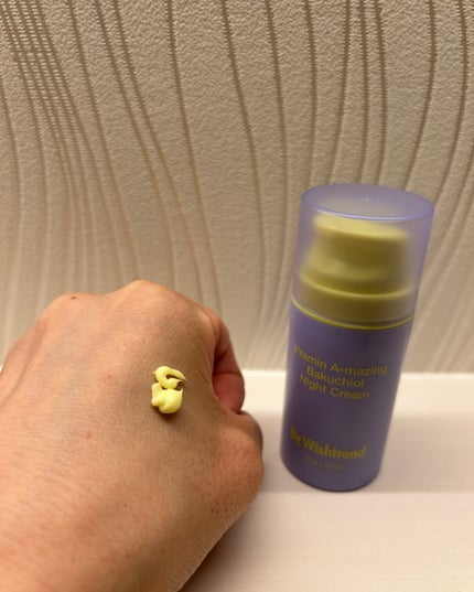 ビタミンA-mazingバクチオールナイトクリーム/By Wishtrend/フェイスクリームを使ったクチコミ(2枚目)
