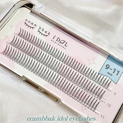 CCAMBBAK idol つけまつげ/eotd/つけまつげを使ったクチコミ(4枚目)