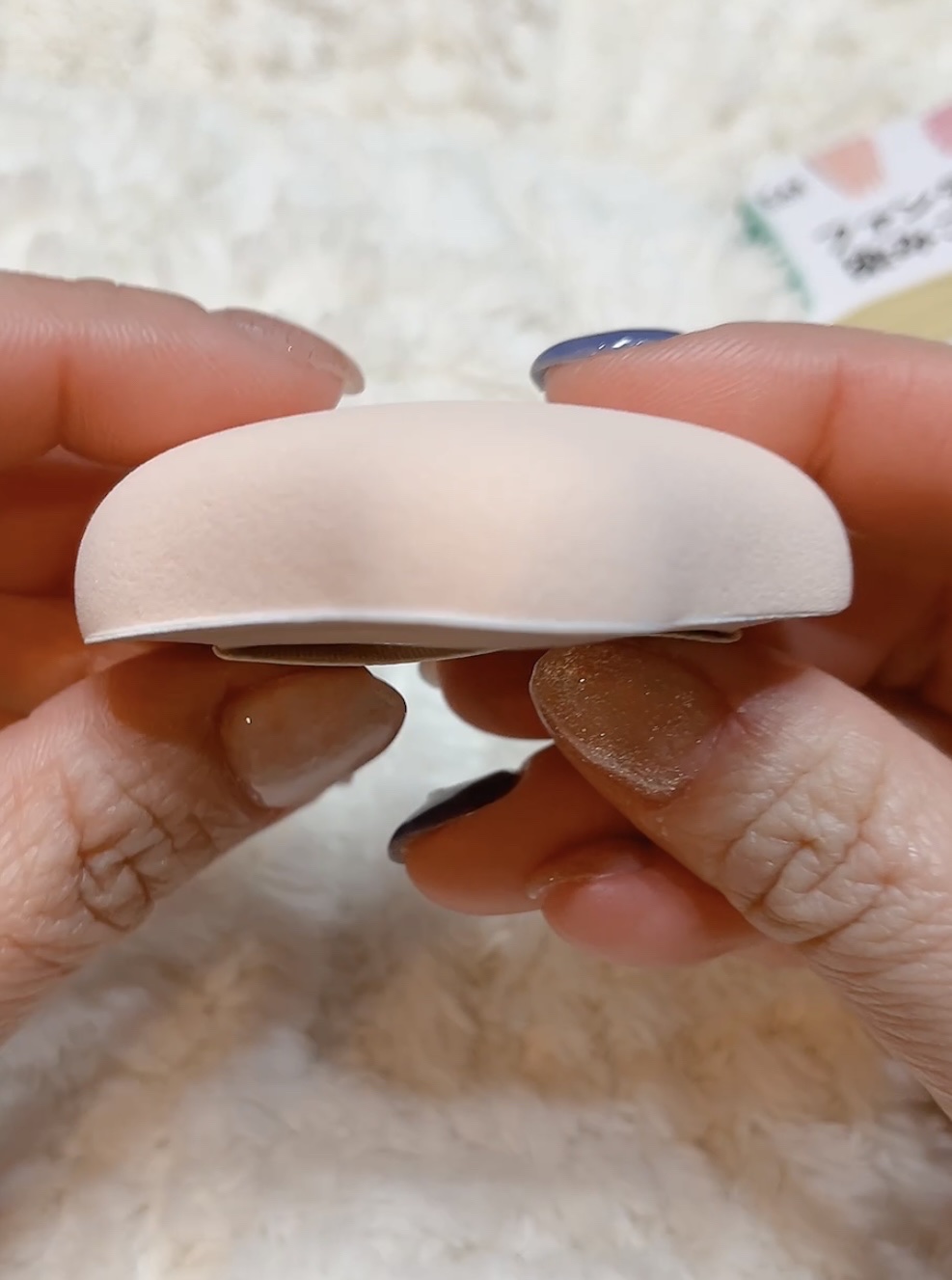 ファンデーションが染みこみにくいパフ/貝印/パフ・スポンジ by mari