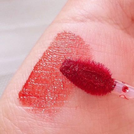 ノンスティッキーダズルティント/unleashia/リップティントを使ったクチコミ(4枚目)