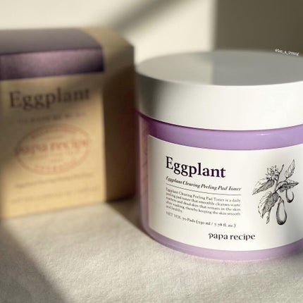 ナスクリアリングピーリングパッドトナー/PAPA RECIPE/トナーパッドを使ったクチコミ(1枚目)