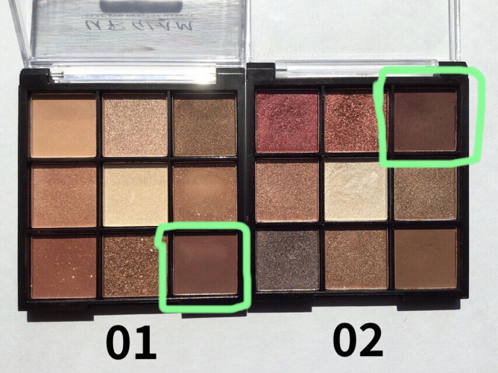 UR GLAM　BLOOMING EYE COLOR PALETTE/U R GLAM/アイシャドウパレットを使ったクチコミ（3枚目）