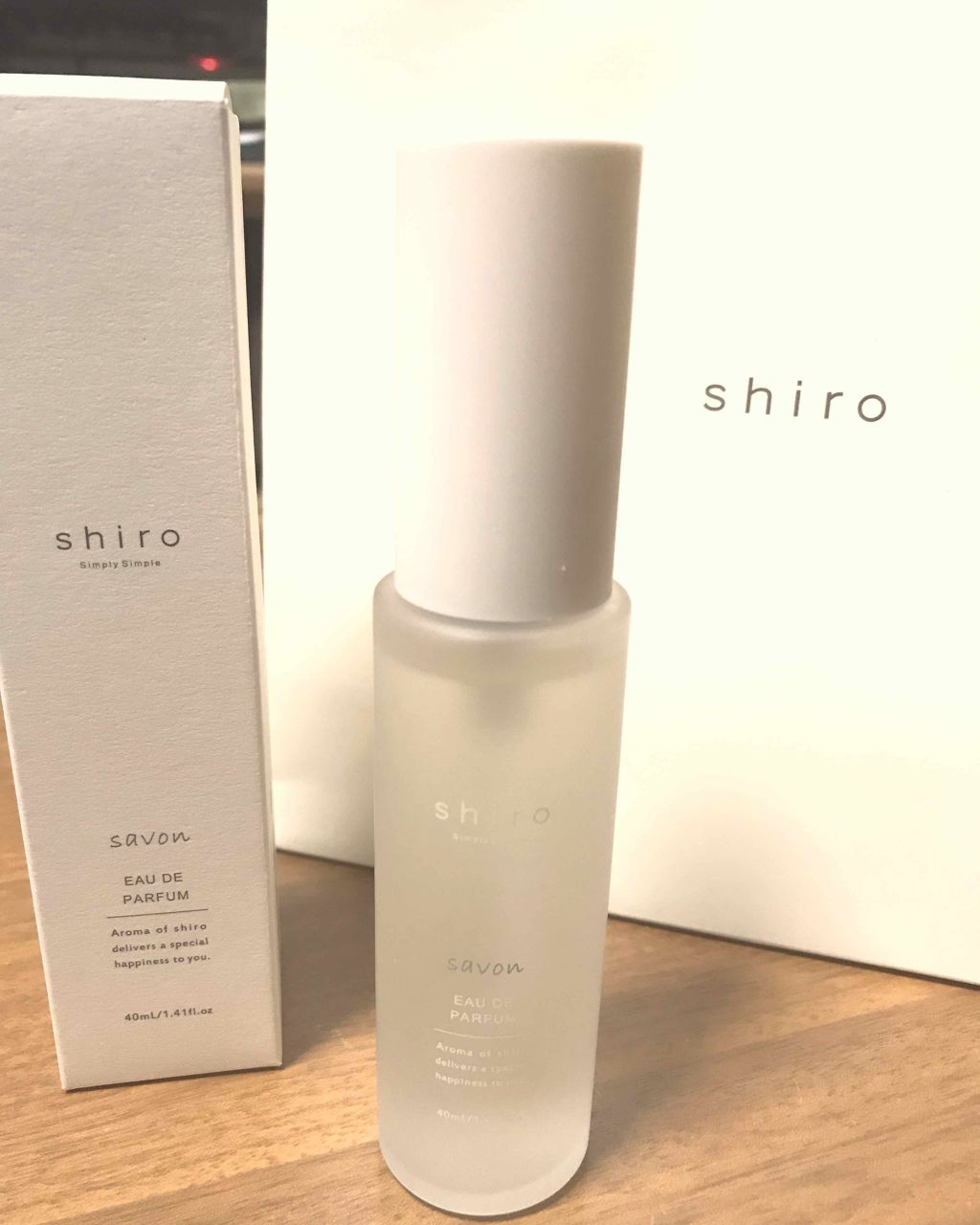 サボン オードパルファン/SHIRO/香水(レディース)を使ったクチコミ（1枚目）