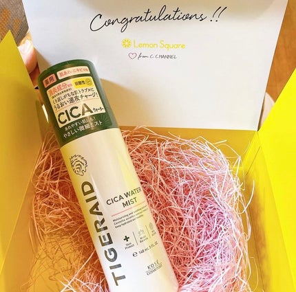 薬用 CICA ウォーターミスト/タイガレイド/ミスト状化粧水を使ったクチコミ(1枚目)