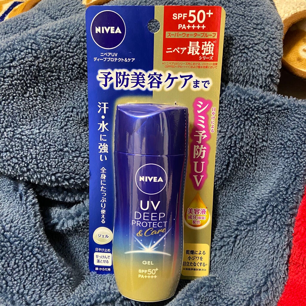 ニベアUV ディープ プロテクト&ケア ジェル/ニベア/日焼け止めジェルを使ったクチコミ(1枚目)