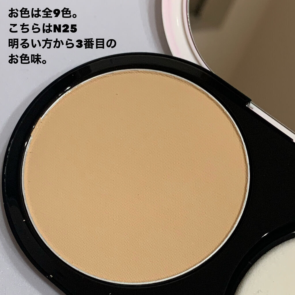 ライトフル C３ ナチュラル シルク パウダーファンデーション NC25/M・A・C/パウダーファンデーションを使ったクチコミ（3枚目）