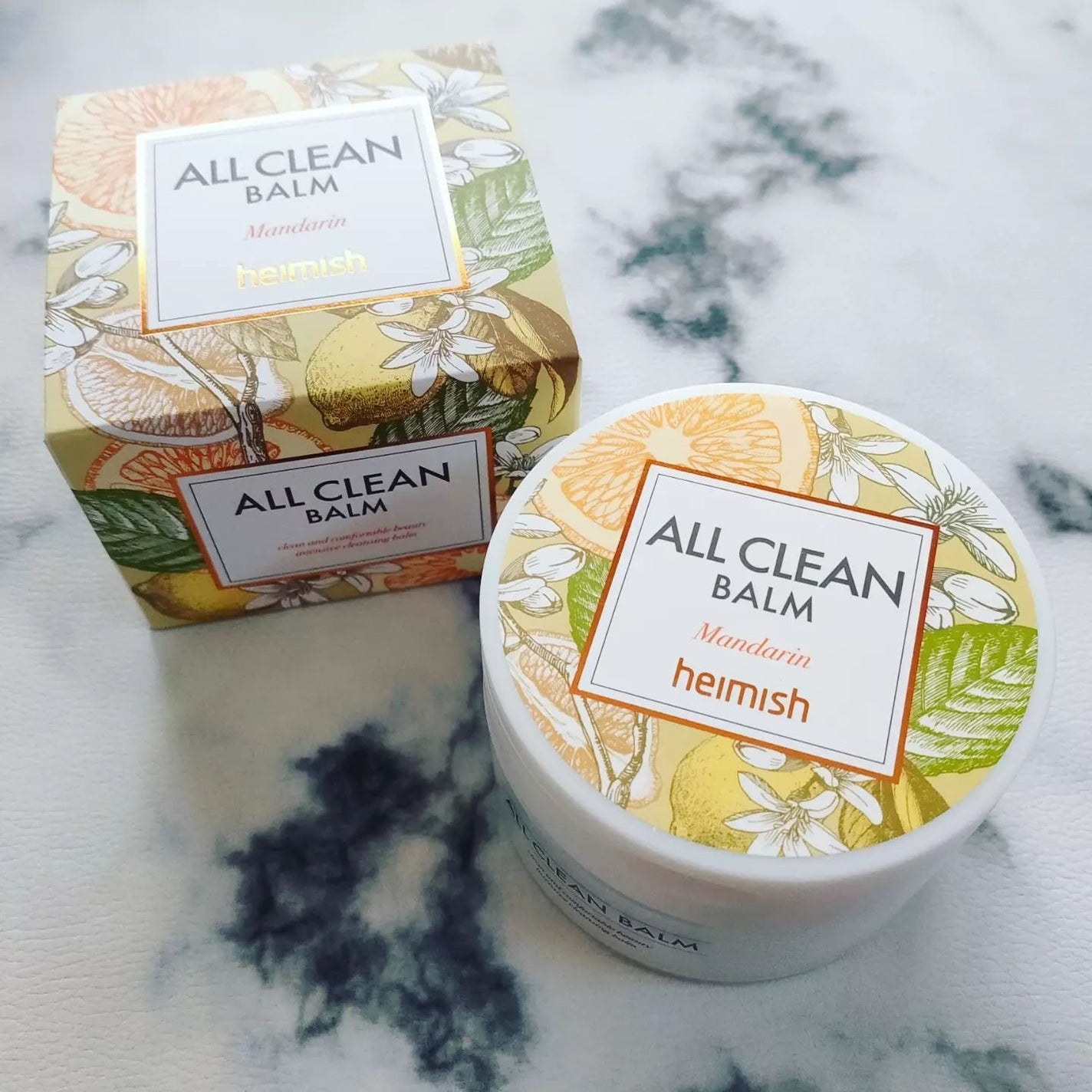 オールクリーンバーム マンダリン/heimish/クレンジングバームを使ったクチコミ(1枚目)