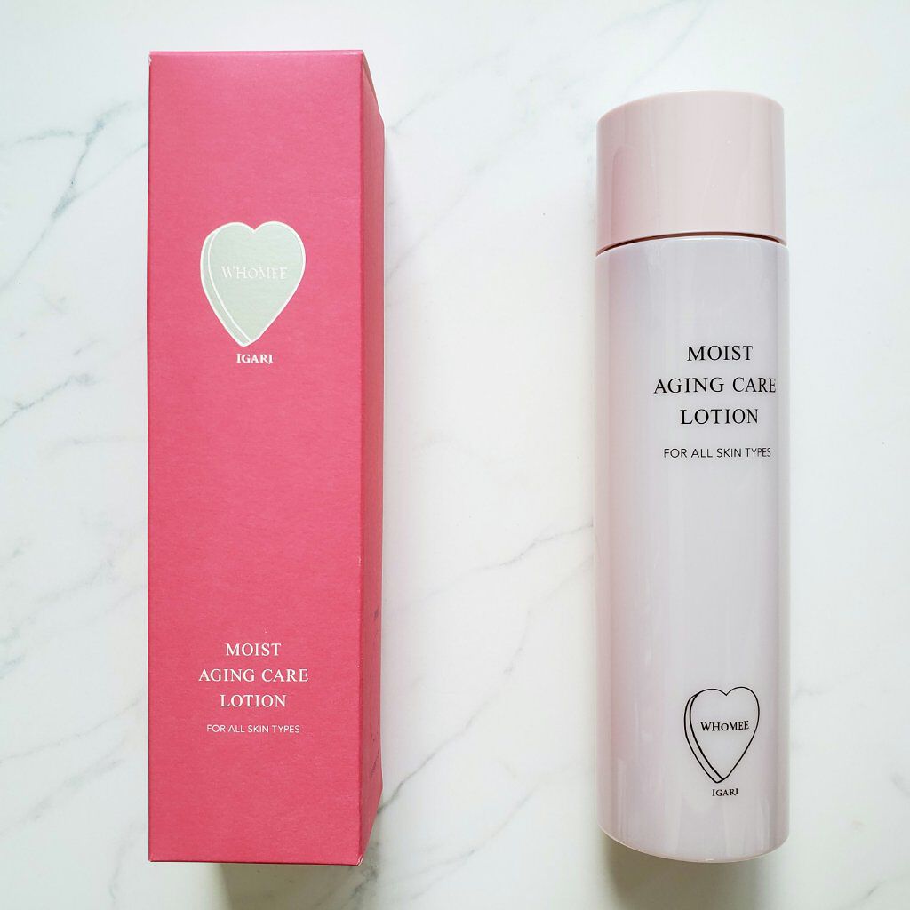 モイストエイジングケアローション/WHOMEE/化粧水を使ったクチコミ（1枚目）