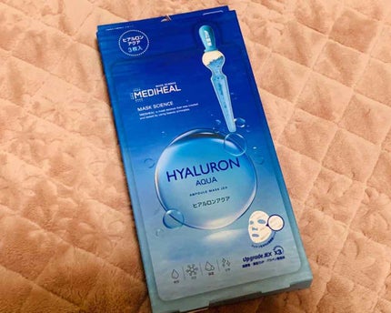 N.M.FアクアアンプルマスクJEX/MEDIHEAL/シートマスク・パックを使ったクチコミ(1枚目)