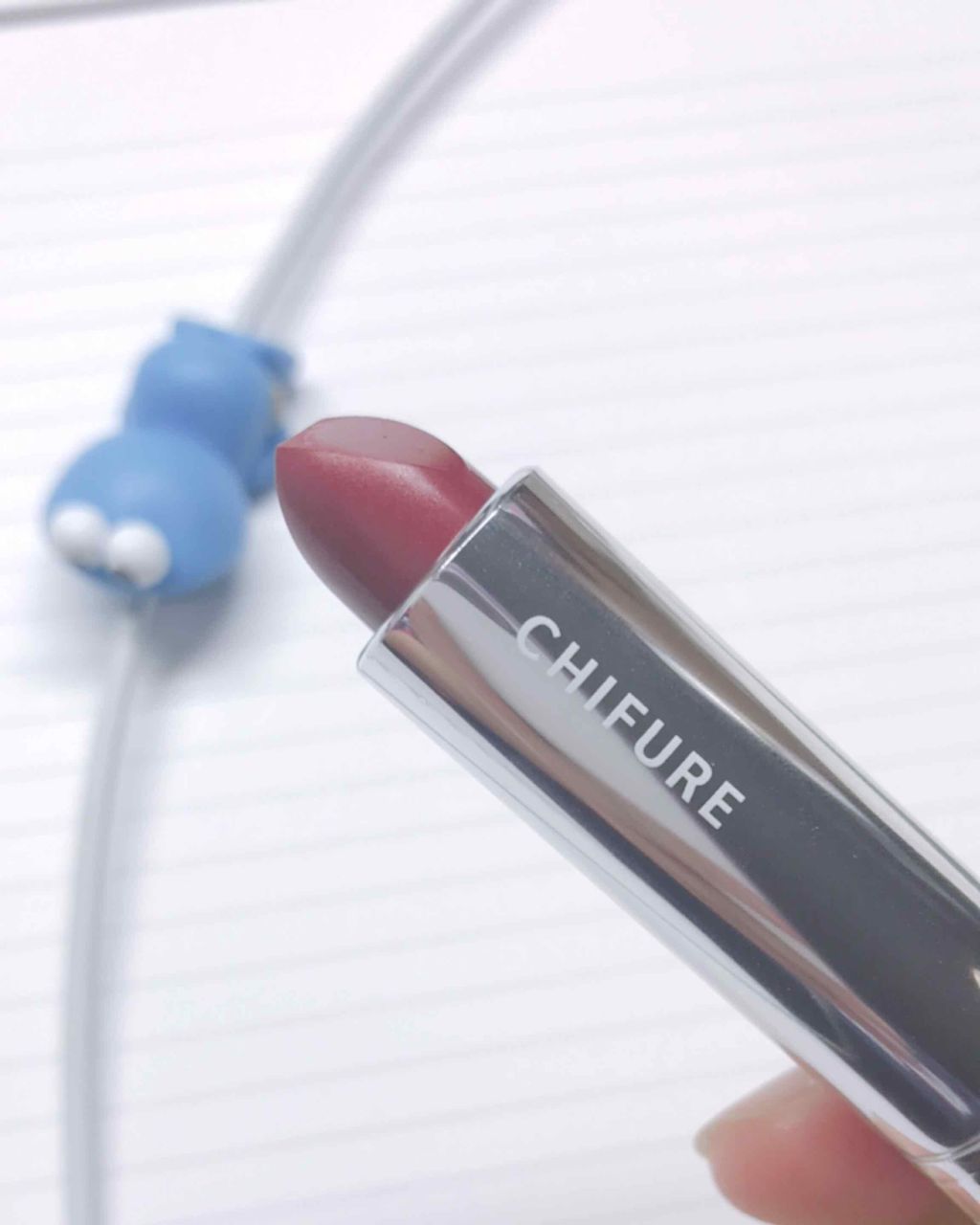 口紅(詰替用)/ちふれ/口紅を使ったクチコミ(3枚目)