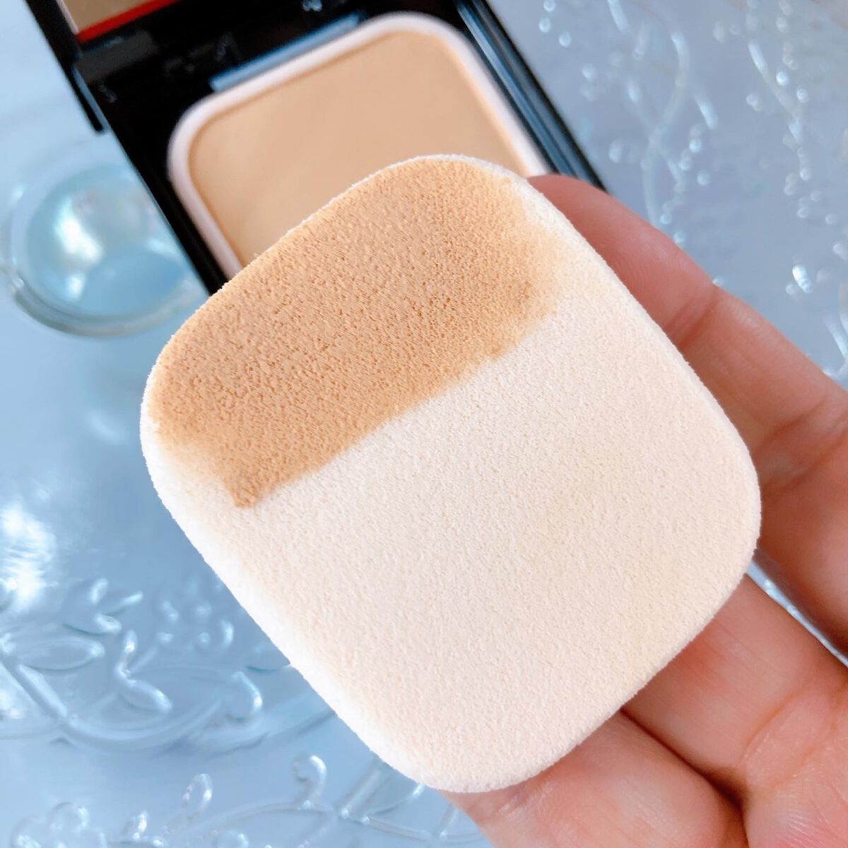 ドラマティックパウダリー EX/マキアージュ/パウダーファンデーションを使ったクチコミ(3枚目)