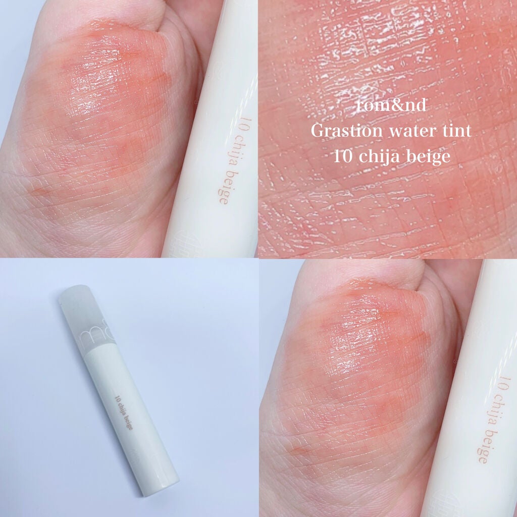 グラスティングウォーターティント 韓服エディション/rom&nd/リップティントを使ったクチコミ(1枚目)