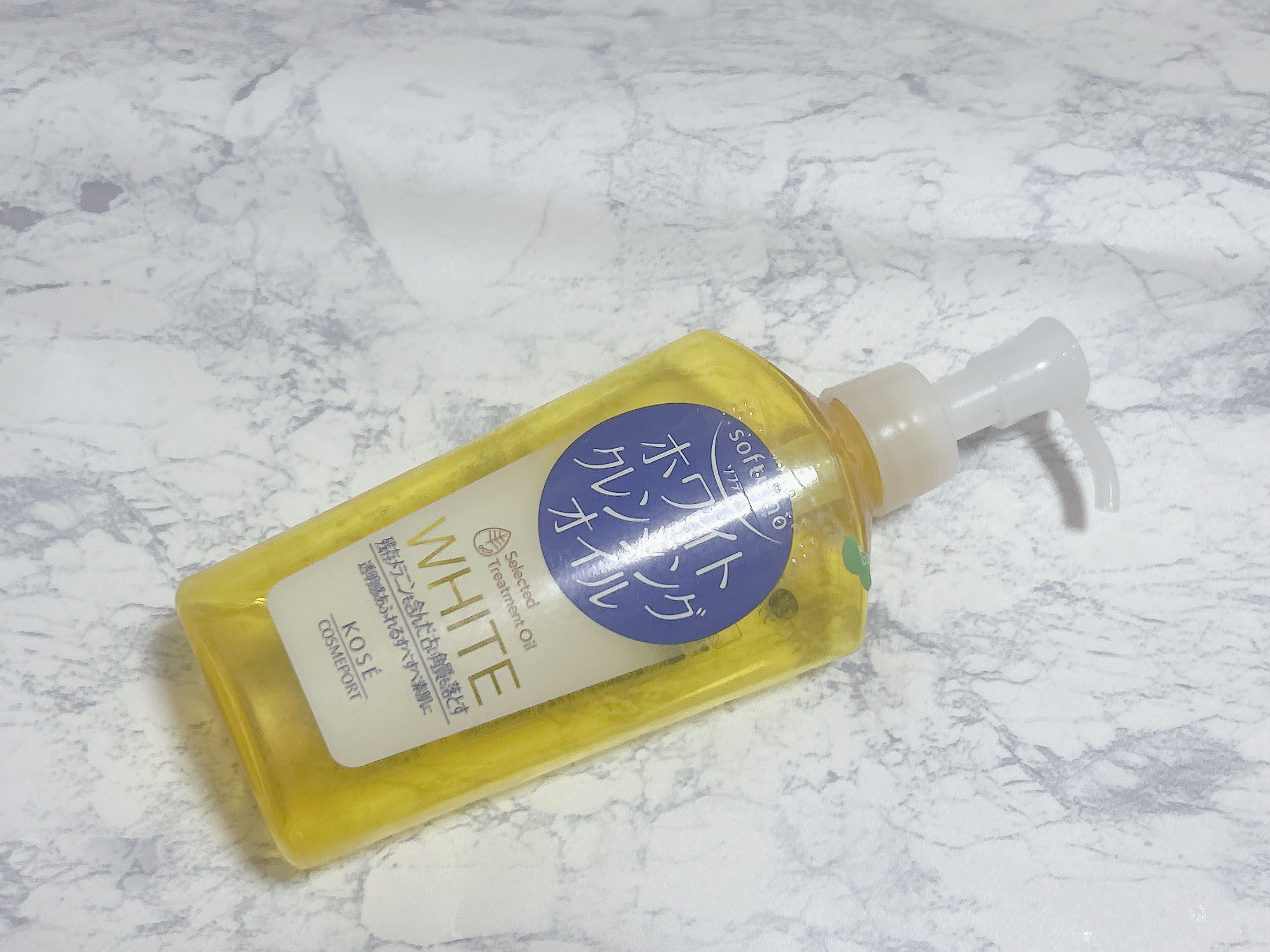 ソフティモ ホワイト クレンジングオイル 本体 240ml/ソフティモ/オイルクレンジングを使ったクチコミ（1枚目）