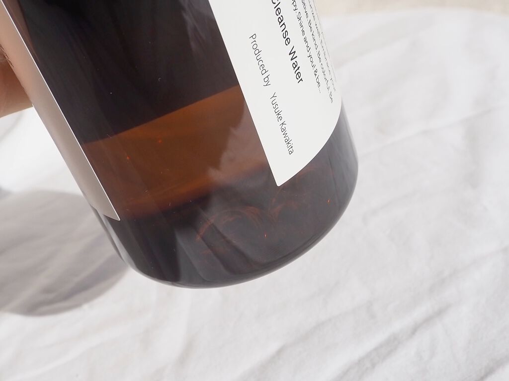 &be クリアクレンズウォーター/＆be/クレンジングウォーターを使ったクチコミ（2枚目）