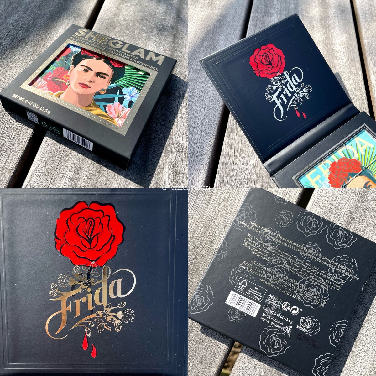 フリーダ カーロ マスターピースアイシャドウパレット/SHEGLAM/アイシャドウパレットを使ったクチコミ(7枚目)