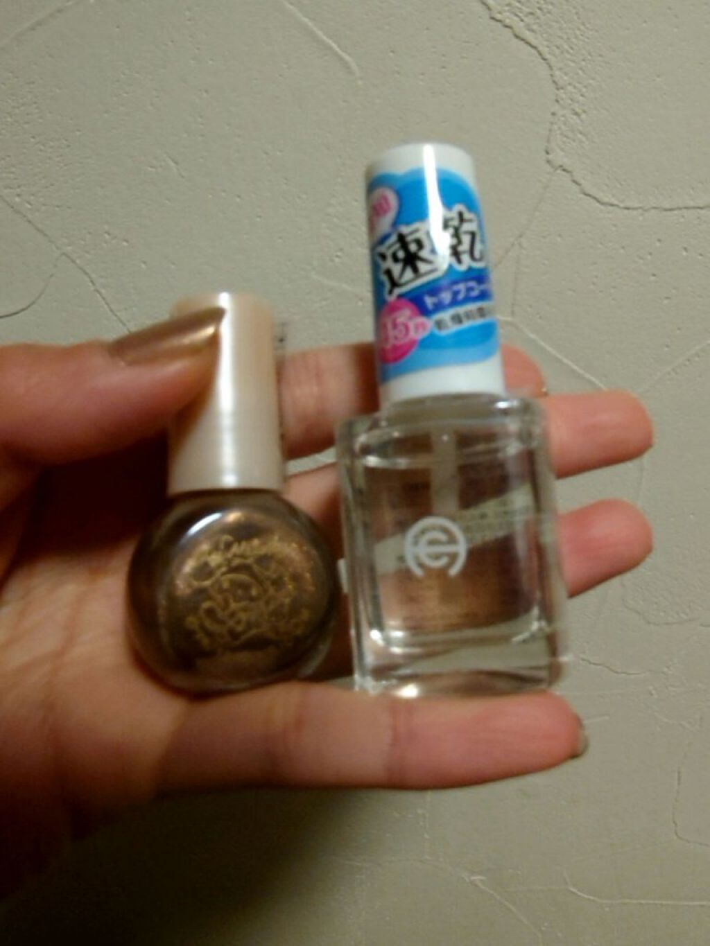 AC クイックドライ トップコート/AC MAKEUP/ネイルトップコートを使ったクチコミ（2枚目）