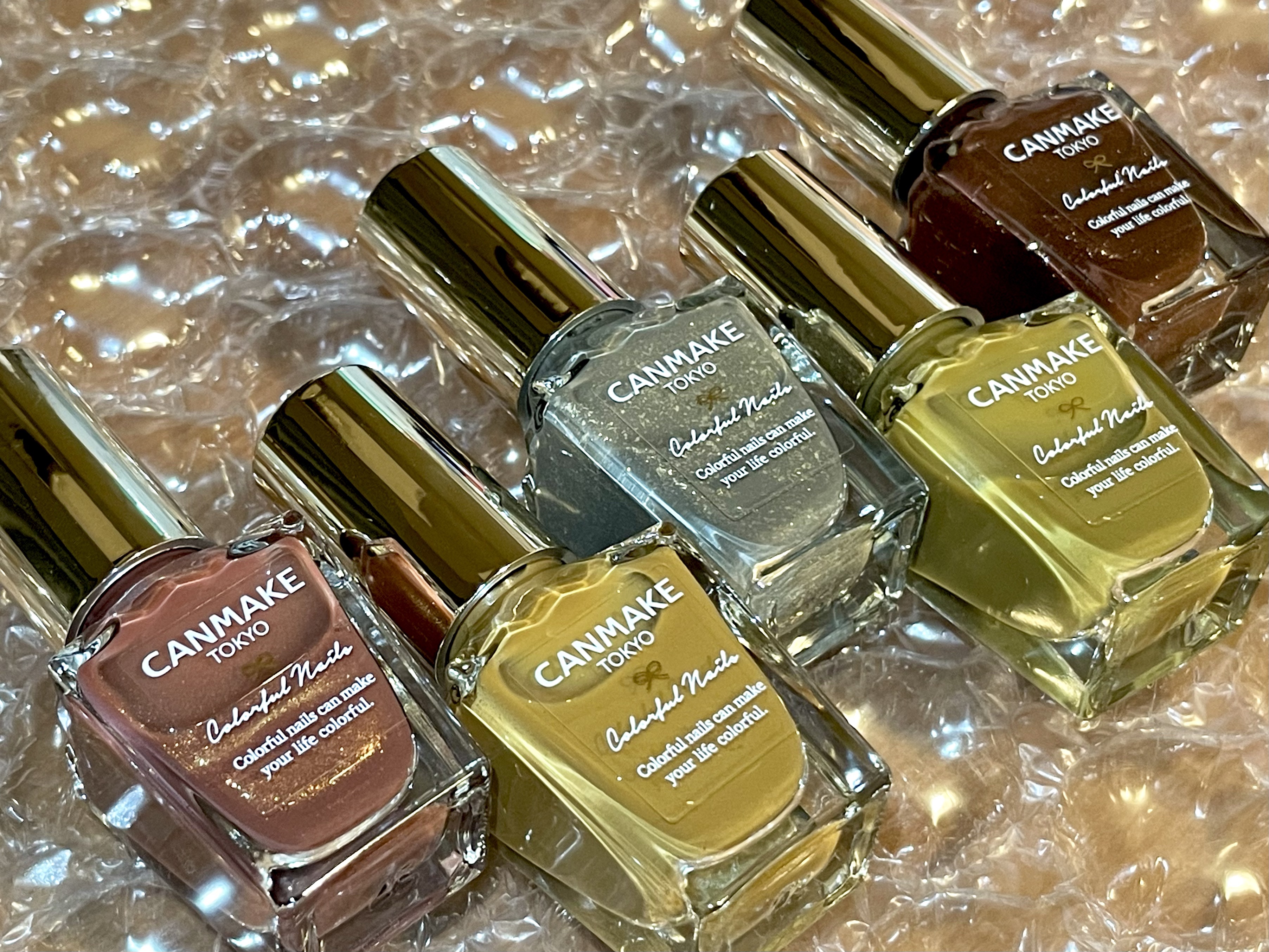 カラフルネイルズ/キャンメイク/マニキュアを使ったクチコミ（1枚目）