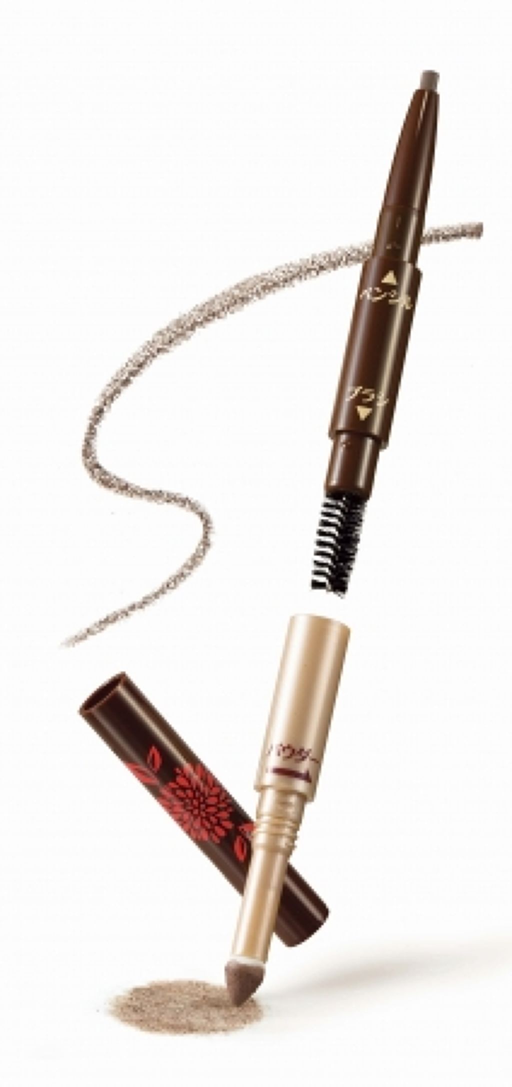 ふんわり美眉 ペンシル＆パウダー グレイッシュブラウン