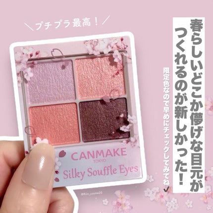 シルキースフレアイズ/キャンメイク/アイシャドウパレットを使ったクチコミ(5枚目)