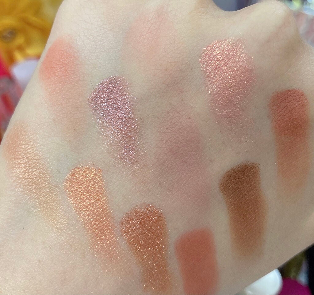 HEXZEスターライトファントム12アイシャドウ01/HEXZE(ヘックスゼ)/アイシャドウパレットを使ったクチコミ(4枚目)