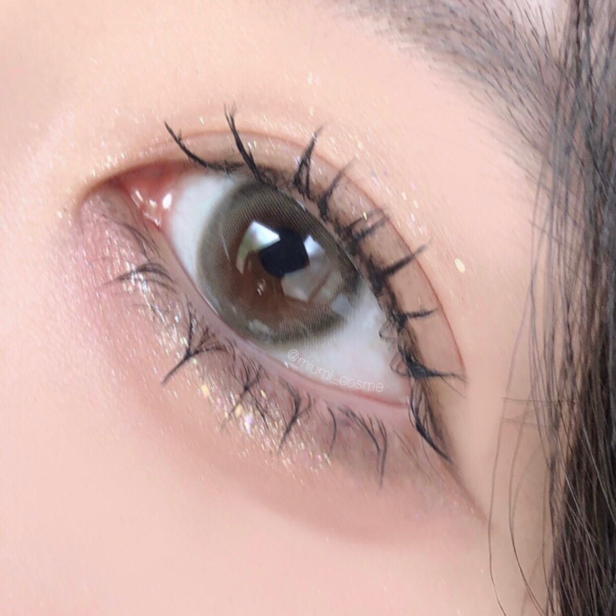 Gemhour/Hapa kristin/カラーコンタクトレンズを使ったクチコミ（3枚目）