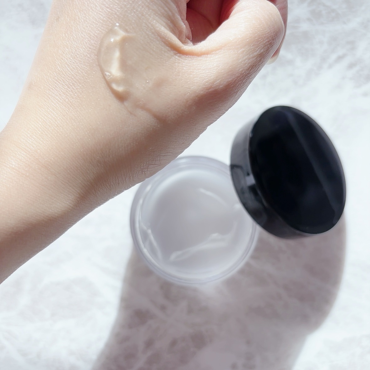 ミミチュール チャージマイセルフウォータリークリーム/クラブ/フェイスクリームを使ったクチコミ（3枚目）