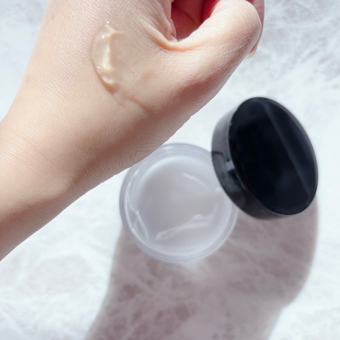 ミミチュール チャージマイセルフウォータリークリーム/クラブ/フェイスクリームを使ったクチコミ(3枚目)