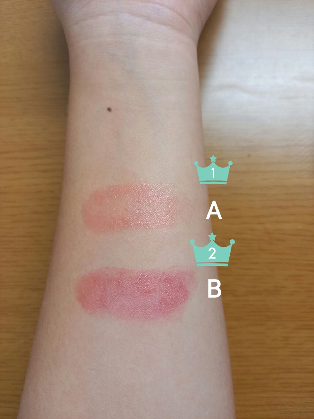 ティントバーム/DAISO/リップティントを使ったクチコミ（2枚目）