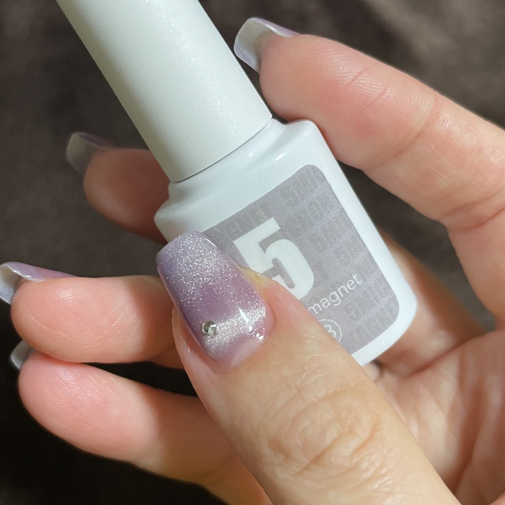 5ミクロンマグネット/ネイル工房/ジェルネイルを使ったクチコミ（1枚目）